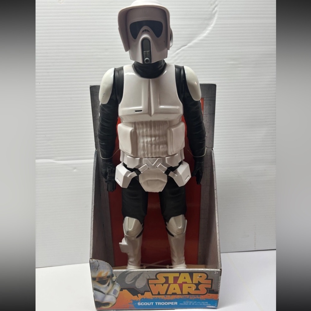 Star Wars 18 inch "Scout Trooper” Action Figure 2014 JAKKS Pacific NEW